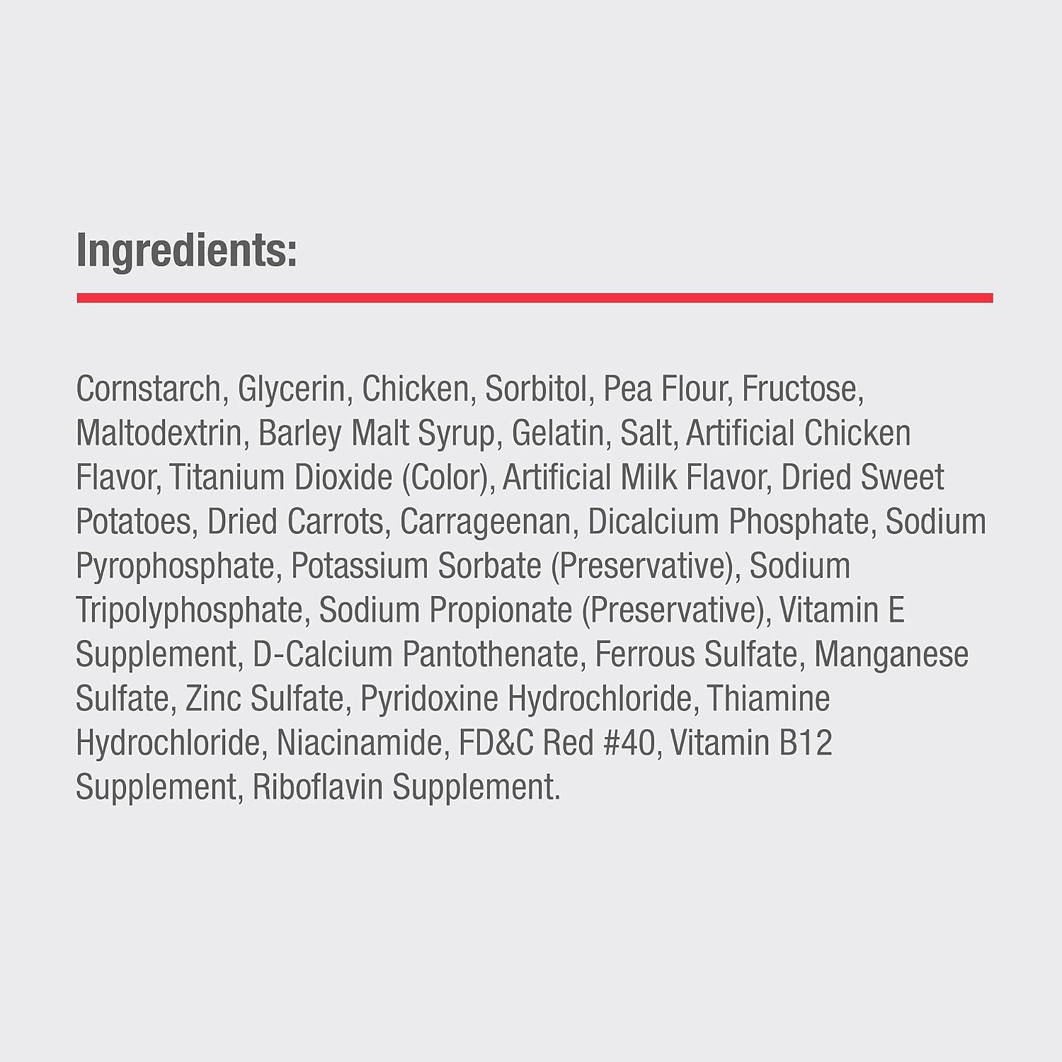 Mini Chews, Made with Real Chicken, Rawhide Free Chews for Dogs, 24 Count