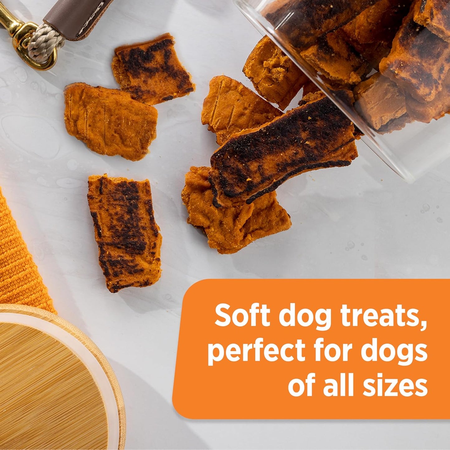 Rachael Ray  Turkey Bites with Hickory Smoke Bacon Flavor Dog Treats, 12 oz Pouch