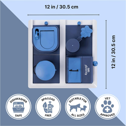 TRIXIE Poker Box 2 Dog Enrichment Toy, Advanced Level 3 Dog Puzzle, Interactive