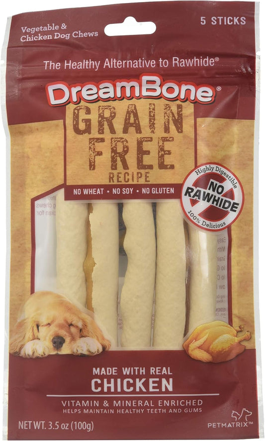 Dreamsticks, Treat Your Dog to a Chew Made with Real Chicken and Vegatables